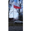 maszt flagowy składany 4,8m  standard